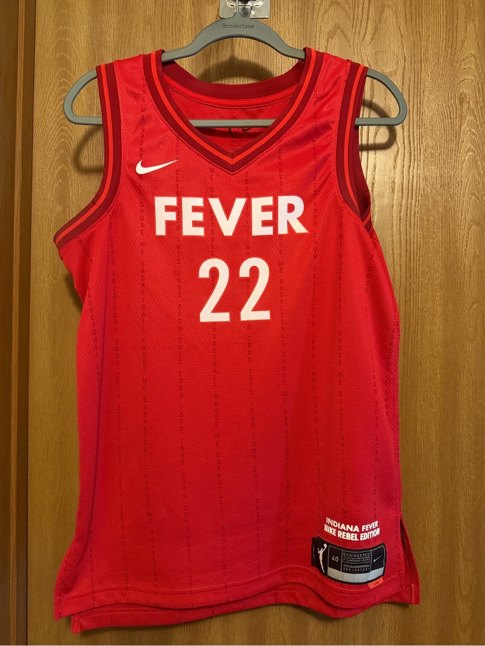 Caitlin Clark Nike Indiana Fever #22 Red Basketball Jersey